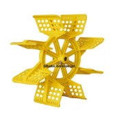 Paddle Wheel Impeller/ Yellow Fan